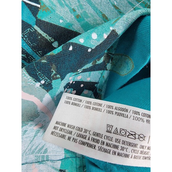 Star Wars Spirit Jersey Shirt Mens Medium Teal Rebel Leader Force Graphic Disney - Picture 7 of 12